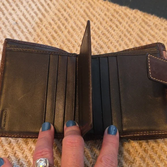 Coach Multicolor Patchwork Wallet - Picture 6 of 8